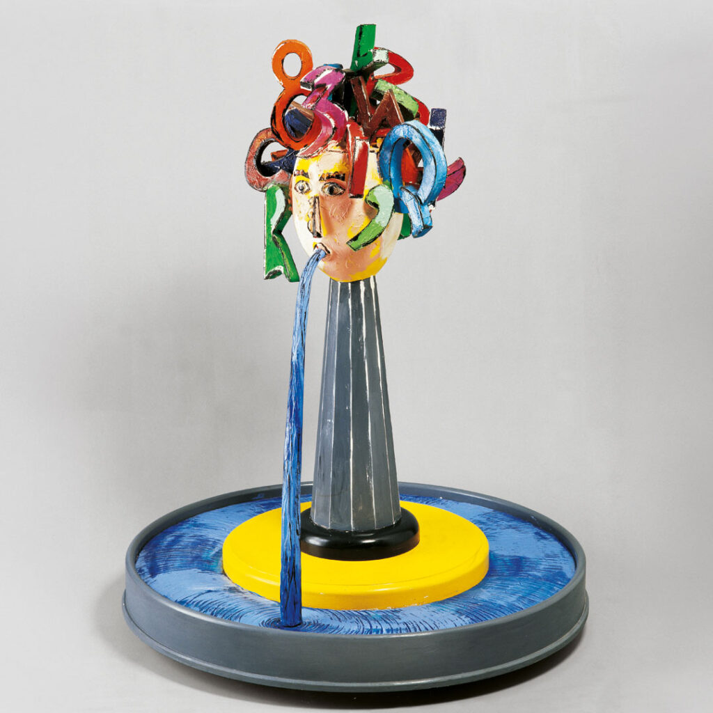 Ugo Nespolo, La fontana malata